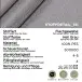 2-Sitzer >Hera< in hellgrau, Flachgewebe - 175x92x94cm (BxHxT)