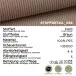 Ecksofa >Toronto< in braun-beige, Kleincord - 361x87x202cm (BxHxT)