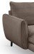 Ecksofa >Toronto< in braun-beige, Kleincord - 361x87x202cm (BxHxT)