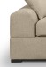 Ecksofa >Veda< in beige, Strukturstoff - 308x90x186cm (BxHxT)