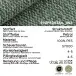 Ecksofa >Veda< in petrol, Strukturstoff - 308x90x186cm (BxHxT)