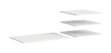 Einlegeboden >Oakland< in Weiß - 78x1,6x48cm...