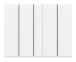 Kleiderschrank >Oakland< in Weiß - 230x183x53cm (BxHxT)
