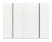 Kleiderschrank >Oakland< in Weiß - 230x183x53cm (BxHxT)