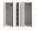 Kleiderschrank >Oakland< in Weiß - 230x183x53cm (BxHxT)