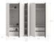 Kleiderschrank >Oakland< in Weiß - 230x183x53cm (BxHxT)