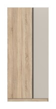 Kleiderschrank >Oakland< in Sonoma Eiche - 80x183x53cm (BxHxT)