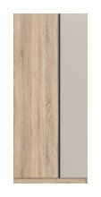 Kleiderschrank >Oakland< in Sonoma Eiche - 80x183x53cm (BxHxT)