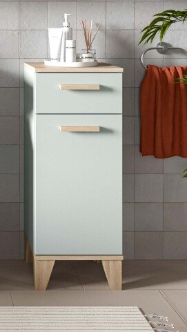 Midischrank >Star< in Hellgrün - 34x87x31cm (BxHxT)