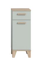 Midischrank >Star< in Hellgrün - 34x87x31cm (BxHxT)
