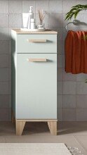 Midischrank >Star< in Hellgrün - 34x87x31cm...