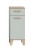 Midischrank >Star< in Hellgrün - 34x87x31cm (BxHxT)