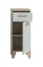 Midischrank >Star< in Hellgrün - 34x87x31cm (BxHxT)