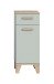 Midischrank >Star< in Hellgrün - 34x87x31cm (BxHxT)
