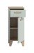 Midischrank >Star< in Hellgrün - 34x87x31cm (BxHxT)
