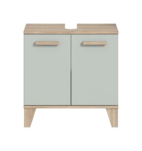 Waschbeckenunterschrank >Star< in Hellgrün - 60x61x34cm (BxHxT)