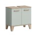 Waschbeckenunterschrank >Star< in Hellgrün - 60x61x34cm (BxHxT)
