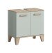 Waschbeckenunterschrank >Star< in Hellgrün - 60x61x34cm (BxHxT)