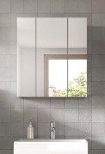 Spiegelschrank >Star< in Eiche Hell / Spiegelglas - 60x68x19cm (BxHxT)