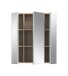 Spiegelschrank >Star< in Eiche Hell / Spiegelglas - 60x68x19cm (BxHxT)