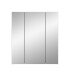 Spiegelschrank >Star< in Eiche Hell / Spiegelglas - 60x68x19cm (BxHxT)