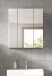 Spiegelschrank >Star< in Eiche Hell / Spiegelglas - 60x68x19cm (BxHxT)