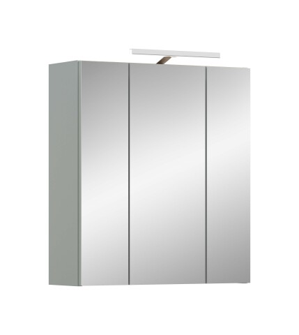 Spiegelschrank >Star< in Eiche Hell / Spiegelglas - 60x68x19cm (BxHxT)