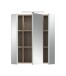 Spiegelschrank >Star< in Eiche Hell / Spiegelglas - 60x68x19cm (BxHxT)