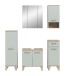 Badezimmer-Set >Star< in Hellgrün - 158x190x34cm (BxHxT)