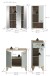 Badezimmer-Set >Star< in Hellgrün - 109x190x34cm (BxHxT)