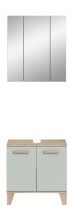 Badezimmer-Set >Star< in Hellgrün - 60x190x34cm (BxHxT)