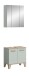 Badezimmer-Set >Star< in Hellgrün - 60x190x34cm (BxHxT)