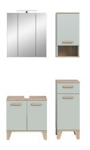 Badezimmer-Set >Star< in Hellgrün - 109x190x34cm (BxHxT)