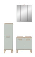 Badezimmer-Set >Star< in Hellgrün - 109x190x34cm (BxHxT)