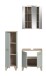 Badezimmer-Set >Star< in Hellgrün - 109x190x34cm (BxHxT)