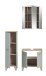 Badezimmer-Set >Star< in Hellgrün - 109x190x34cm (BxHxT)