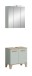 Badezimmer-Set >Star< in Hellgrün - 60x190x34cm (BxHxT)