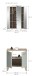Badezimmer-Set >Star< in Hellgrün - 60x190x34cm (BxHxT)