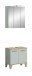 Badezimmer-Set >Star< in Hellgrün - 60x190x34cm (BxHxT)