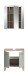 Badezimmer-Set >Star< in Hellgrün - 60x190x34cm (BxHxT)