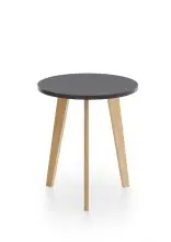 Couchtisch >Table< in Pinienholz / Schwarz,...