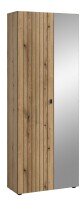 Garderobenschrank >Station< in Evoke Oak - 70x192x37cm (BxHxT)
