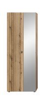 Garderobenschrank >Station< in Evoke Oak - 70x192x37cm (BxHxT)