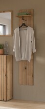 Garderobenpaneel >Station< in Evoke Oak - 31x160x27cm (BxHxT)