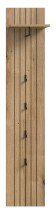 Garderobenpaneel >Station< in Evoke Oak - 31x160x27cm (BxHxT)