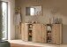 Garderoben-Set >Station< in Evoke Oak - 258x192x37cm (BxHxT)
