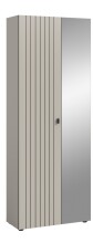Garderobenschrank >Station< in kaschmir - 70x192x37cm (BxHxT)