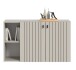 Schuhschrank >Station< in kaschmir - 106x63x37cm (BxHxT)