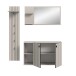 Garderoben-Set >Station< in kaschmir - 152x192x37cm (BxHxT)