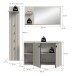 Garderoben-Set >Station< in kaschmir - 152x192x37cm (BxHxT)
